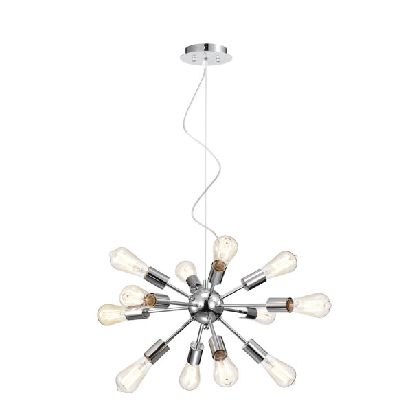 Oliver 12 Light Dimmable Sputnik Sphere Chandelier Wayfair